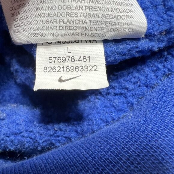 Vintage Nike Sportswear‎ Hoodie Tag Mens Large Spell out - Picture 3 of 6